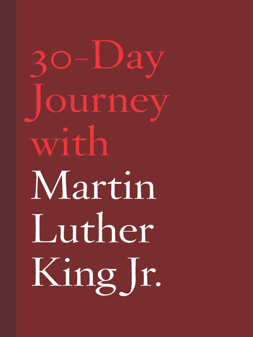 Title details for 30-Day Journey with Martin Luther King Jr. by Jonathan Chism - Available